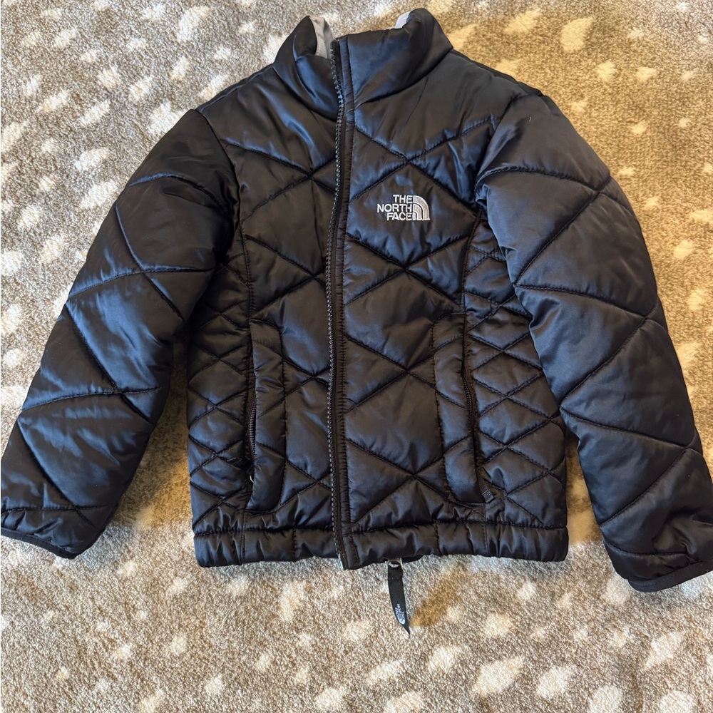 The North Face Kids Quilted Black Puffer Jacket